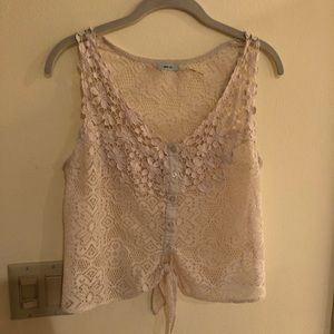 Urban Outfitters Lace Tank